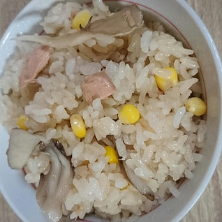 ツナコーンご飯(アレンジ付き)